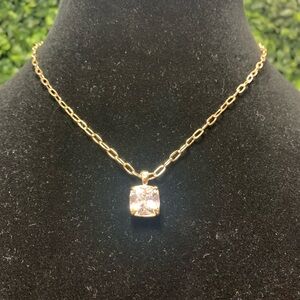 Park Lane “Veil” Gold Necklace w/Crystal
